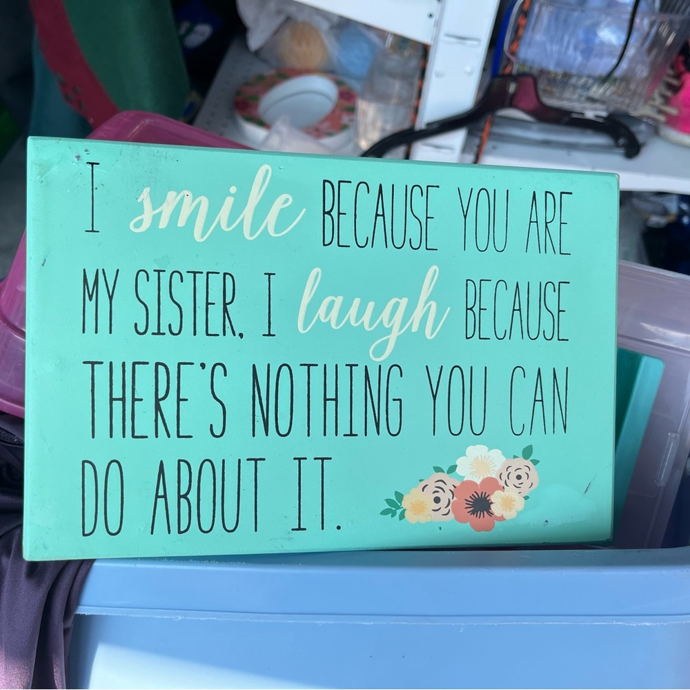 Sisters are not going anywhere